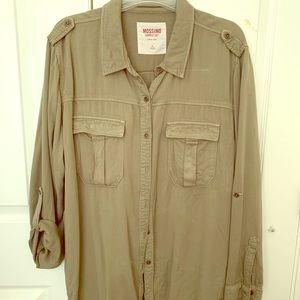 MOSSIMO Target 🎯 Long sleeve surplus button down